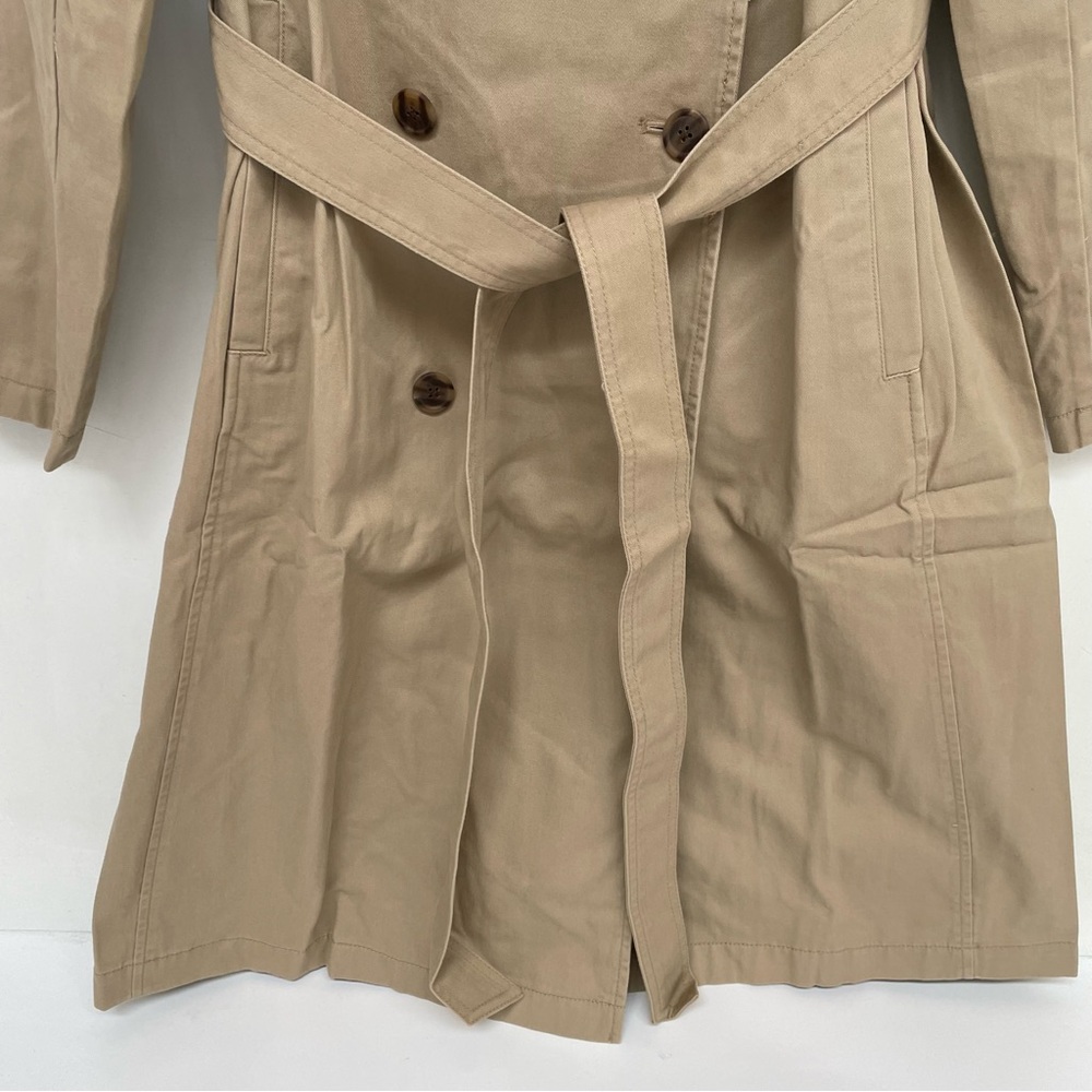 GAP Women's Beige Rain Trench Coat NWT Original Packaging - Picture 8 of 15